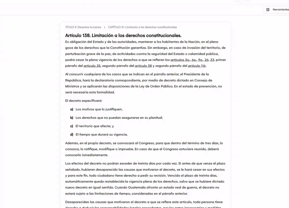 Demostración de la feature: Pregunta a IA (Lexi)